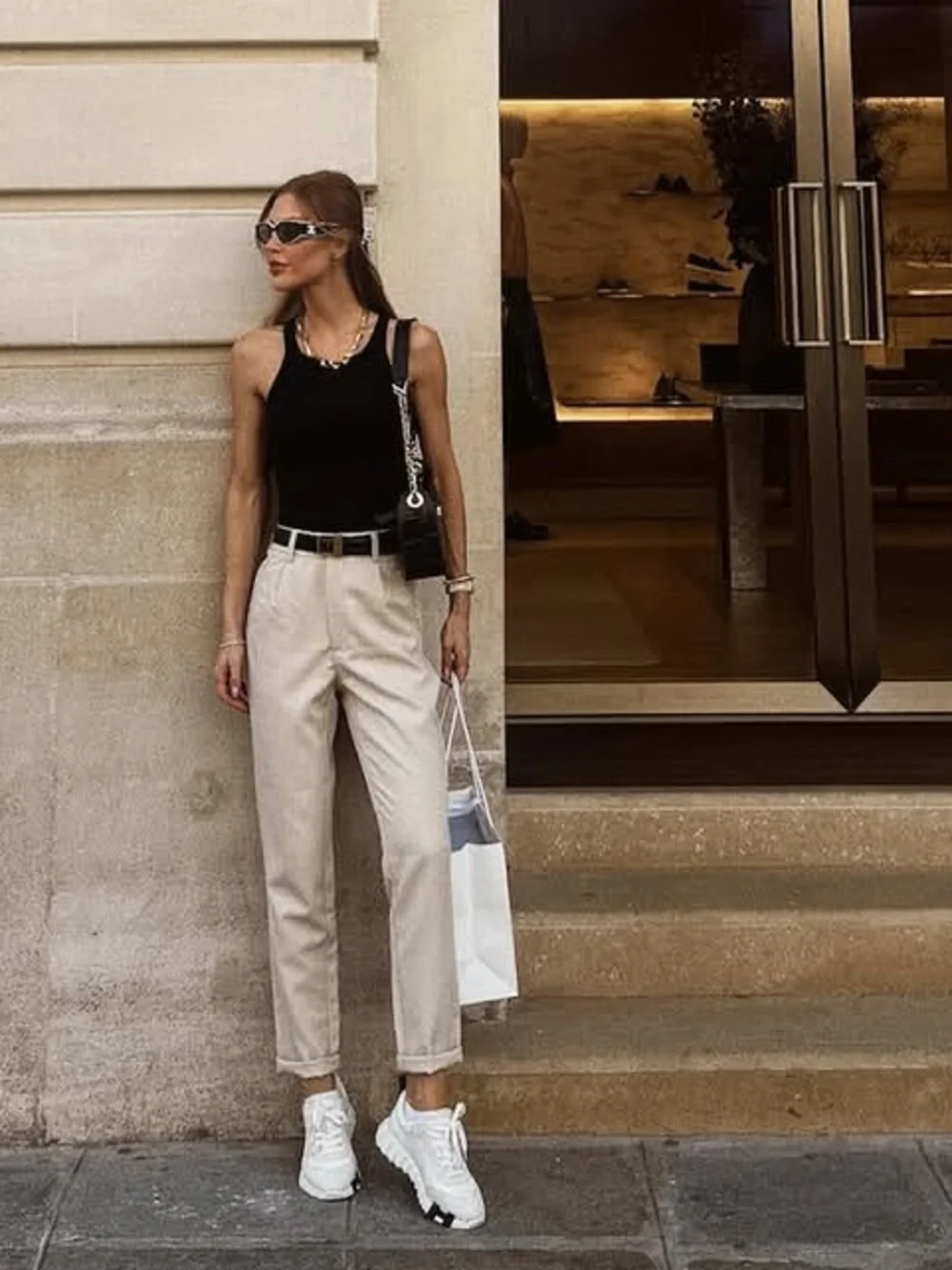 NEW ZARA RUSTIC HIGH-WAIST TROUSERS SIZE M  🚨NO DISCOUNT